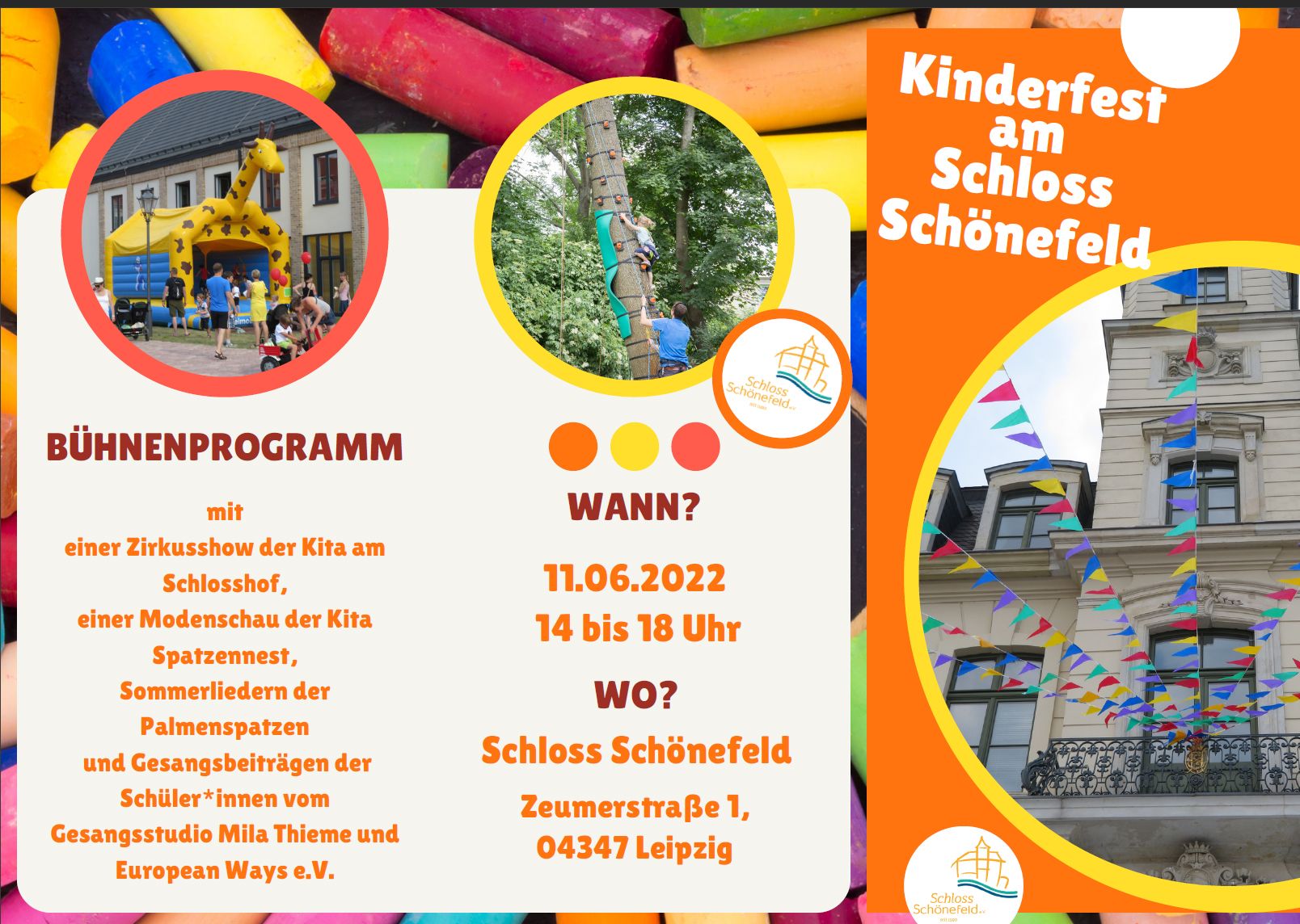 Kinderfest – 11.06.2022 – Schloss Schönefeld e.V.