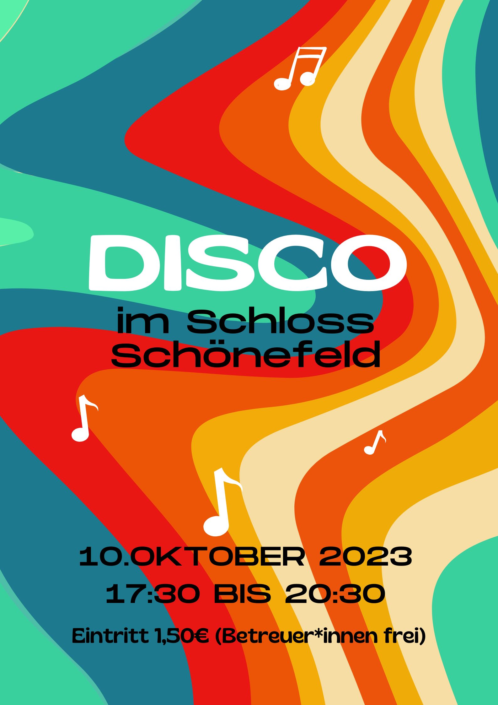 Disco 10.10.2023 – Schloss Schönefeld